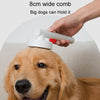 Pet De-Shedding Comb for Cats & Dogs - Knotting & Thinning (White)