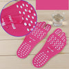 Invisible Anti-slip Summer Beach Sandals Insole Size: L, Length: 25 cm(Magenta)