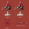 Christmas Tree Heat Resistant Table Mat Household Foldable Thermal Insulated Placemat Pot Mat, Style: Square Base