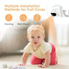 3.5" Wireless Video Baby Monitor with Night Vision, 2-Way Audio (US Plug)