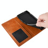 For Alcatel 1V (2019) with Fingerprint Hole Magnetic Buckle Retro Crazy Horse Texture Horizontal Flip Leather Case with Holder & Card Slots & Photo Frame(Black)