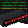 B071 4 Input 2 Output or 2 In 4 Out Power Amplifier Speaker Selector Switcher