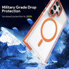 For Samsung Galaxy S25 Ultra 5G Dual-Color Clear Acrylic Hybrid TPU MagSafe Phone Case(Transparent)