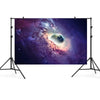 2.1m x 1.5m Black Hole Starry Sky Theme Party Children's Studio Photography Background Cloth(TK4)