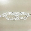 Masquerade Party Dance Sexy Lady Lace Delight Mask(White)