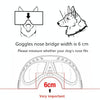 Dog Goggles, UV Protection, Waterproof, Black
