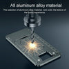 029 Desktop Portable Folding Aluminum Alloy Phone Holder(Black)