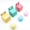 Catnip Vocal Ball Toy, Wool, Pink/Blue/Yellow, Batteries Included