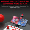 Y01 Bluetooth Wireless 2.4G Joystick Gamepad(White Black)