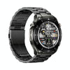 WS-20 1.43 inch IP67 Sport Smart Watch Support Bluetooth Call / Sleep / Blood Oxygen / Heart Rate / Blood Pressure Health Monitor, Steel Strap(Black)