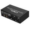 LINEPAUDIO A961 2-Channel Microphone Amplifier Electric Guitar Electric Bass Amplifier(Black)