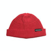A21 Short Beanie Retro Hip Hop Knitted Cap, Size:One Size(Red)