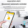 Mini GPS Pet Tracker - Bluetooth Anti-Lost Alarm - White - iOS