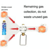 Outdoor Flat Gas Tank Outdoor Supplies Gas Tank Inflatable Valve(As Show)