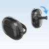 For Apple Beats Studio Buds / Buds+ Headphones Shape Clear Electroplated Acrylic Headset Protective Case(Black)
