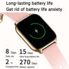 Blood Oxygen / Sleep / Heart Rate Health Monitoring Smart Watch Square Sports Watch(Black)