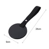 2pcs Concealed Car Seatback Leather Storage Hooks(Black)