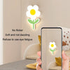 Children Room Warm Bedside Sunflower Wall Lamp, Color: Round Flowers White Light