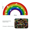 Rainbow Puzzle Irregularly Shaped Adult Wooden Puzzle Toy