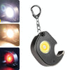 E-SMARTER W5132 Mini Keychain Strong Light Portable Flashlight, Specification: Black