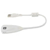 Steel Series 5H V2 USB 7.1 Channel Sound Adapter External Sound Card(White)