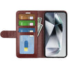 For Samsung Galaxy S25 Ultra 5G R64 Texture Horizontal Flip Leather Phone Case(Brown)