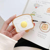 For Apple AirPods Pro Egg Toast Bluetooth Headphone Protective Case