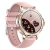 CF12 1.2 inch Waterproof Smart Silicone Strap Wristband Support Heart Rate Monitoring / Blood Pressure Monitoring(Pink)