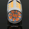 2 PCS 1156 / BA15S DC12-24V 21W Car Turn Light 105LEDs SMD-4014 Lamps, with Decoder (Yellow Light)