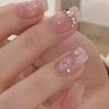 24pcs/box Handmade Nail Glitter Nail Jelly Glue Finished Patch, Color: BY1084(Wear Tool Bag)