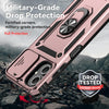 For Samsung Galaxy A06 4G Sliding Camshield Holder Phone Case(Rose Gold)