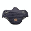 XXL Blue Padded Dog Coat - Winter Warm Cotton Jacket (11-18kg)
