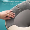 Universal Warm Toilet Seat Home Suede Toilet Cover(Green+White)