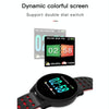 KY108 1.3 inches 240x240 Resolution Smart Bracelet IP67 Waterproof, Support Call Reminder /Heart Rate Monitoring /Sleep Monitoring /Blood Pressure Monitoring /Blood Oxygen Monitoring (Red)