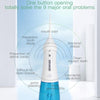 Wireless Water Floss Cleaner Portable 1400mAh USB-Rechargeable Water Flosser IPX7 Waterproof Oral Irrigator, Water Tank Capacity: 300ML