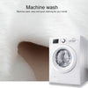 Wool Sofa Cushion Fur Full Sheepskin Carpet Window Decoration Mat, Size: 60x90cm(White Dust)