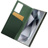 For Samsung Galaxy S24 Ultra 5G QIALINO Magnetic Genuine Leather Phone Case(Green)