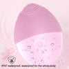 Mini Silicone Cleansing Instrument Washing Face Brush(Purple)
