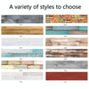 PVC Wood Grain Wall Stickers Bedroom Waterproof Wood Board Stickers Living Room Self-Adhesive Non-Slip Floor Stickers, Specification: Twill Style(MBT003)