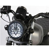 Motorcycle Arrowhead Reticular Retro Lamp LED Headlight Modification Accessories for CG125 / GN125 (Yellow)