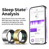 R5 SIZE 9 Smart Ring, Support Health Monitoring / Multiple Sports Modes(Silver)
