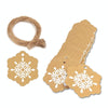 100pcs / Pack Christmas Kraft Paper Tag Gift Wrap Card Set(L-33)