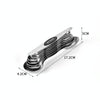 8 in 1 Magnetic Double-Headed Measuring Spoon Stainless Steel Measuring Spoon Set(Black)
