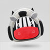 Animal Series SBR Kids Backpack School Bag With Traction Rope To Prevent Getting Lost(Zebra)