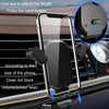 Car Air Outlet Upside-down Hook Strong Mobile Phone Holder(High-grade Black)