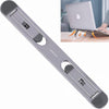Oatsbasf Portable Storage Foldable Notebook Computer Bracket Heightening Fan Heater(Silver)