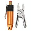 HSD HS-5+F1S Cut Plastic Set 2 In 1 Pneumatic Snip Plier Cutting Metal Plastic Model Scissor Tool