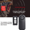 Wireless Vibration Alarm 113dB Sensor IP55 Waterproof Remote