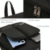 For DJI Mini 4 Pro BKANO Storage Bag Shoulder Bag Messenger Bag Suitcase(Black)