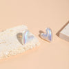 E2209-8 Symphony Asymmetric Love Stud Earrings Jewelry